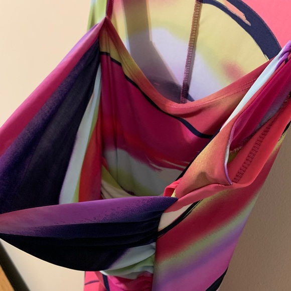 Sleeveless Multicolor Top by FANTAZIA size Large - Picture 4 of 15